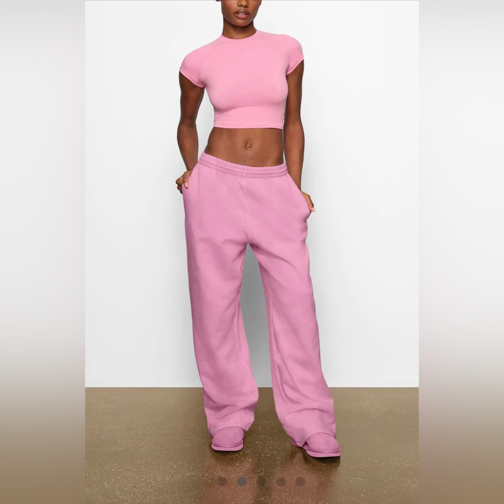 🔥JUST DROPPED SKIMS BOYFRIEND FLEECE PANT